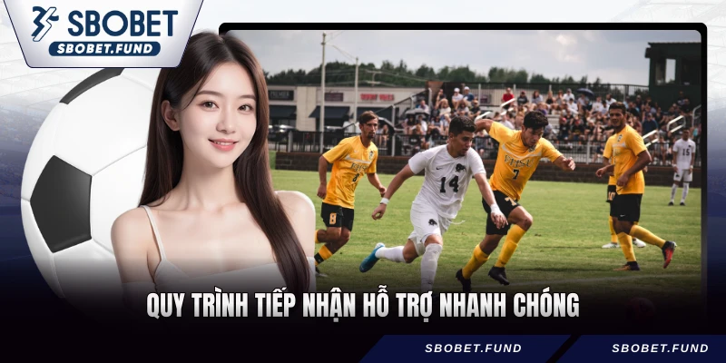 Quy trình tiếp nhận hỗ trợ nhanh chóng